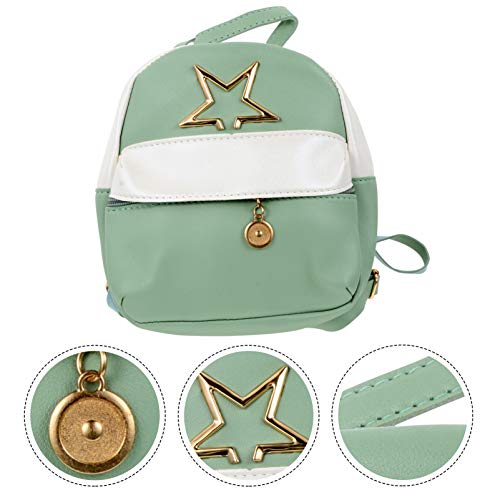 1 Unidade Mochila Pequena Com Contraste De Cores Bolsa De Ombro Ao Ar Livre Mini Mochila Estudante A