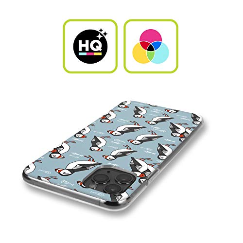Head Case Designs Officially Licensed Andrea Lauren Design Puffins Birds Soft Gel Case Compatible With Apple Iphone 12 Mini #TOP1