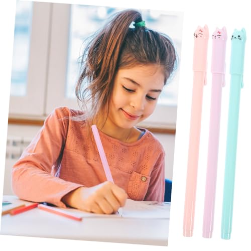 NUOBESTY 12 bolígrafos de gel con tinta marrón miniatura 3