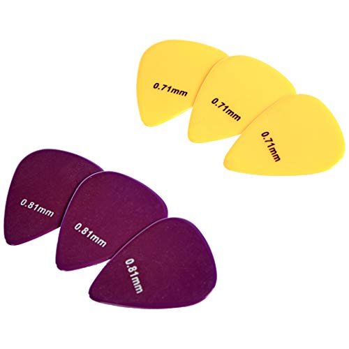 Amazon Basics Lot de 10 médiators pour guitare en celluloïd Couleurs unies - Les Beatles, Paul McCartney, John Lennon, RIngo Starr, George Harrison Amazon Basics Lot de 10 médiators pour guitare en celluloïd Couleurs unies – Image 5