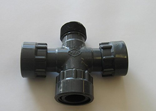 Raccordo Distributore Rain Bird A 4 Vie In PVC: Per Impianti Di Irrigazione, Filettatura Da 1 Pollice