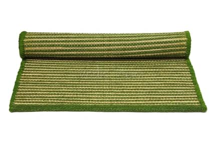 Image of SHYAMA KUSHA AASAN (Kusha Grass and Wool Aasan for Puja, Meditaion & Japa 60 * 60 CM With Cover) (GREEN)