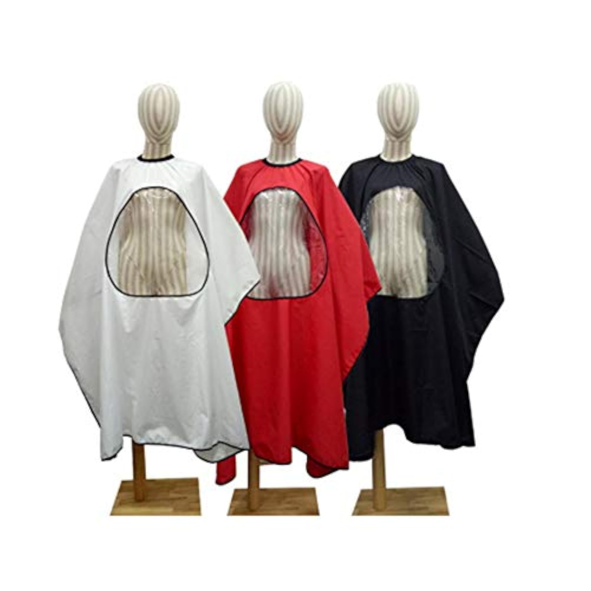 Hair Salon Cutting Cape Waterproof Cape with View Window
