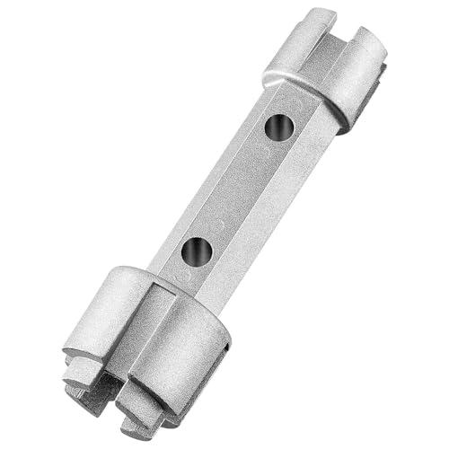 Herramienta De Extracción De Drenaje: Llave De Desagüe De Bañera, Llave De Fregadero Ergonómico De Doble Cara | Llave Extractora De Bañera Ajustable Compacta Para Cuencas De Lavado A Mano, Lavabos De