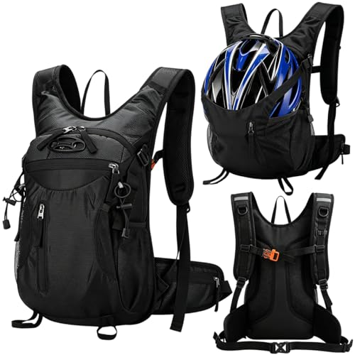Imagen de Mochila Ciclismo Pequeña 15 L Mochila Senderismo Mochila Montaña Transpirable con Correa de la Cintura Ajustables Mochila Ciclismo Ligera para Viajes Camping Running Ciclismo Deportes al Aire Libre