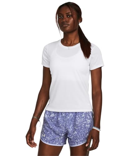 [A_[A[}[] UA Launch Shortsleeve White Reflective L