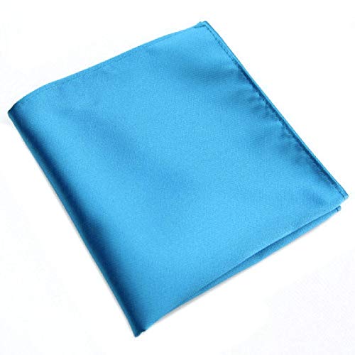 Image of Satin Pocket Square for Men Wedding Handkerchief for Suit Blazer Tuxedo Mens Formal Pocket Square Stylish Party Business Office Groom Accessory Soft Polyester Silk Satin Hanky