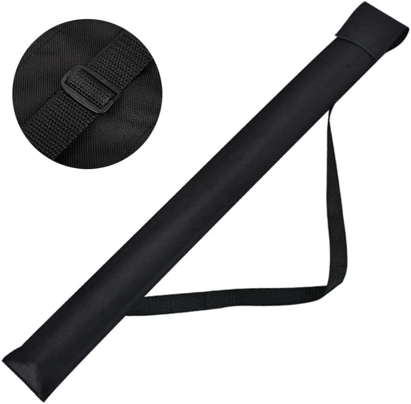 Pool Cue Bag Case, Billiard Snooker Cue case Bag with Adjustable Strap Hook and Loop Closure,Carry Bag Anti Dust Dirt and Scratch Lightweight Portable for 1/2 3/4 Snooker Billiard Stick Rod