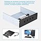 Richer-R HDD Power Control Switch, 4 Schalter Festplattenlaufwerk SATA Drive Switcher Umschalter mit IDE 2xSATA 15Pin Schnittstellen für Desktop PC Computer optisches Laufwerk