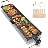 I-Keukenn 39.5-Inch Electric Griddle & Teppanyaki Grill,...