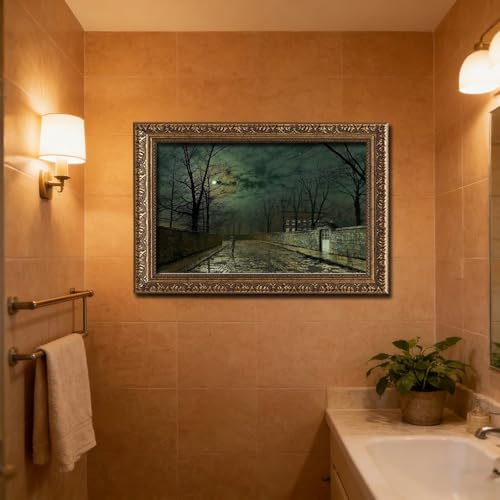 Tableau clair de lune Grimshaw pour décoration murale de bureau - 6