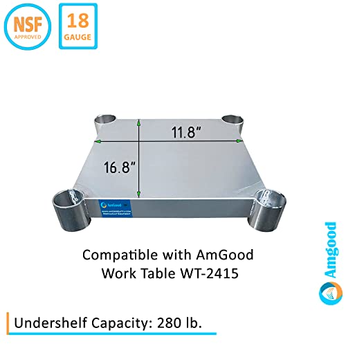 Additional Undershelf for AmGood Work Table (24