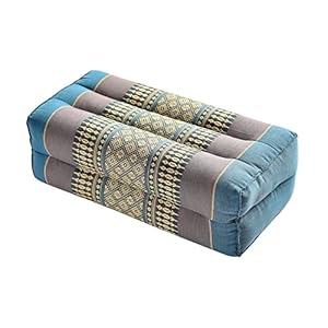 Zafuko Yoga & Meditation Cushion – Organic Water-Resistant Kapok Filling, Meditation Cushion, Soft Yoga Prop