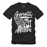  East German Motors - schwarz T-Shirt S-XXXXL Simson S51 (XL)