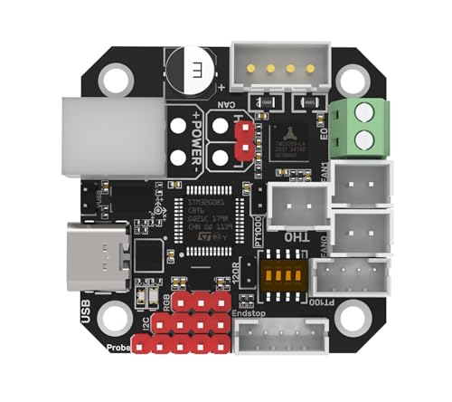 Image of BIGTREETECH EBB42 CAN Bus with MAX31865 Adapter Board Hot End PCB Board Filament Break Blockage Detection for 42 Stepper Motor Extruder Nozzle Head Tool for Blv Ender 3 for Klipper Support PT1000