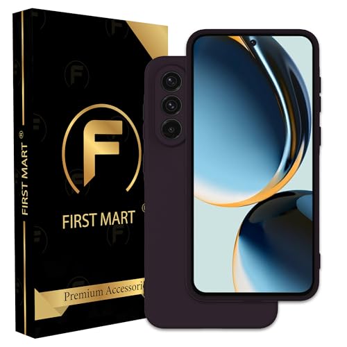 Image of FIRST MART Matte Silicone Back Cover for Samsung Galaxy S26 - Pruple