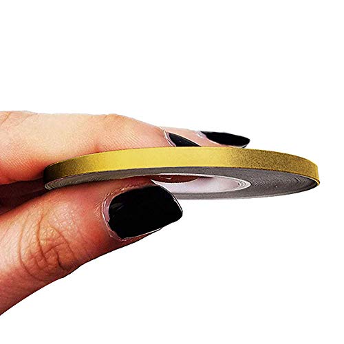 4R Quattroerre.it 10450 Trim Stripes Bandes Adhésives pour Voitures, Or, 3 mm x 10 MT, doré