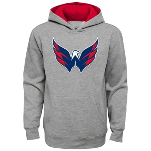 Image of NHL Prime Junior Youth Long Sleeve Graphic League Teams Hoodie with Front Kangaroo Pocket