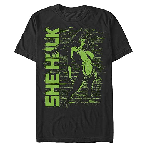 T-shirt Marvel manches courtes 4XL grande taille : votre style urbain au quotidien en noir