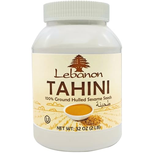 Lebanon - Premium Tahini Paste, 100% Ground Sesame Seeds, 907g