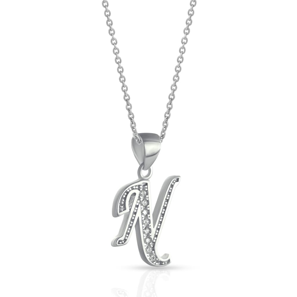 See full amazon price history chart for Svan Jewellery 925 Sterling Silver Cursive N Initial Pendant with Link Chain | Necklace to Girls and Women | BIS Hallmarked | 6 Month Warranty Svan Jewellery 925 Sterling Silver Cursive N Initial Pendant with Link Chain | Necklace to Girls and Women | BIS Hallmarked | 6 Month Warranty (B0CCY55H6K) Amazon Price History, Amazon Price Tracker