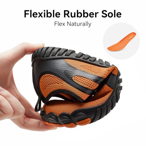 Image of HOBIBEAR Barefoot Shoes for Women Men Wide Toe Box Zero Drop Cross-Training Minimalist Unisex