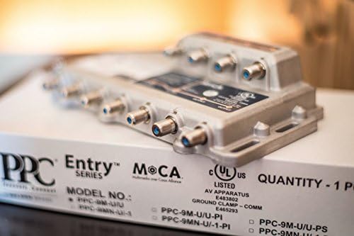 PPC Entry Series Active Return 9-Port MoCA Amplifier Model: PPC-9M-U/U