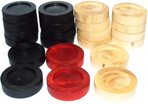 Preisvergleich Produktbild Weible 12720 - Carrom-Spielsteine für torneo und master