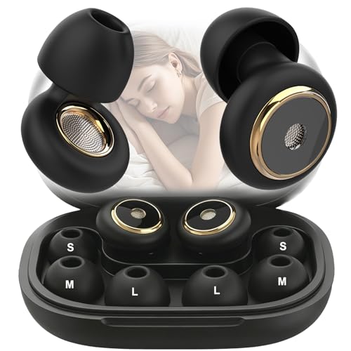 Tapones Para Los Oídos Para Dormir, Tapones Antiruido De Silicona Suave Reutilizable, Reducción De Ruido(3 Tamaños Incluidos), Para Dormir, Estudiar, Trabajar, Viajar Y Sensibilidad Al Ruido
