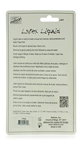 Mehron Makeup Liquid Latex (1 Oz) (Zombie Flesh) #TOP4