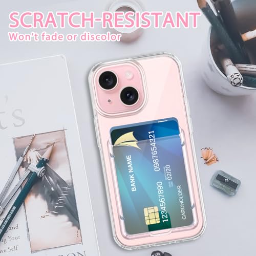 Coque de protection silicone Apple iPhone 15 transparente pour vos sorties légères