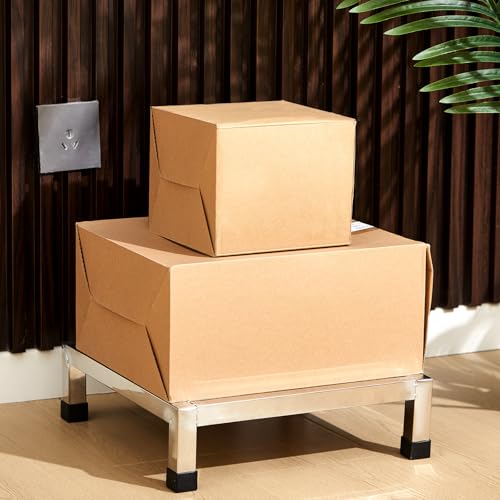 Image of MorningRo 3 Pack Dunnage Rack 17.7 inch Long x 17.7 inch Wide, 3.9 inch Height