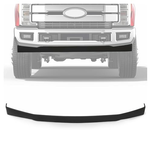 KUAFU Front Lower Bumper Valance Panel Compatible with 2017-2019 Ford F250 F350 F450 F550 Super Duty 2-Wheel Drive Models Replace for HC3Z17626AD, FO1095272, GNT56215066 Air Dam Deflector Plastic