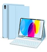 besky for iPad 10th Generation Case with Keyboard (10.9