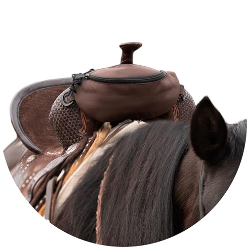 Horse Saddle Bag, Brown Pommel Bag Horse Saddle, Horse Tack, Horse Gifts, Horse Stuff, Equestrian Gifts, Saddle Accessories