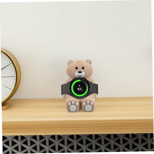 Soporte de silicona para smartwatch base de carga de mesa para dormitorio 5