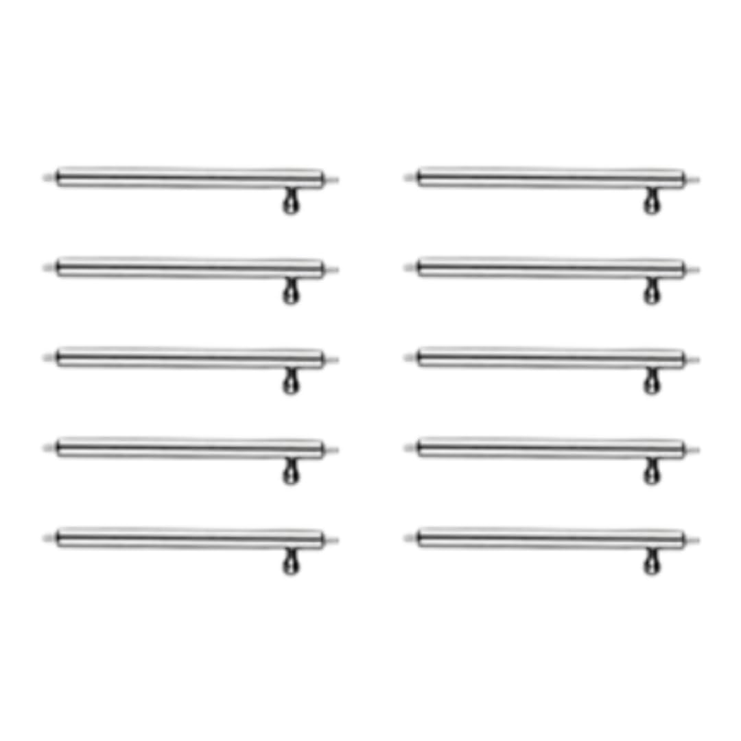 Stainless Steel Watchband Connector Adapters With Quick Release Pins For Replacement Or Customization- Universal Sizes: 18mm/20mm/22mm INSANELY PARACORD Black, Silver, Pink, Gold, Rose Gold