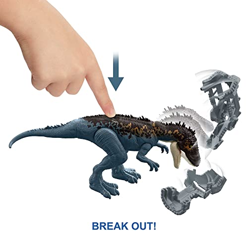 Jurassic World Charcarodontosaurus, Dinossauro Mordida Massiva, Multicor