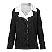 prime of day deals today 2023 Womens Plus Size Sherpa Fleece Jackets Fashion 2023 Oversized Lapel Fuzzy Coat Warm Winter Faux Fur Outerwear jackets for women trendy Black XL