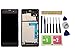 Flügel para Sony Xperia Z3 / D6603 / D6643 / D6653 Pantalla LCD Pantalla Negro Táctil digitalizador Completo Pantalla (con Marco) de Recambio & Herramientas