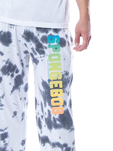 Nickelodeon SpongeBob SquarePants Mens' Far Out Character Ombré Sleep Pajama Set3