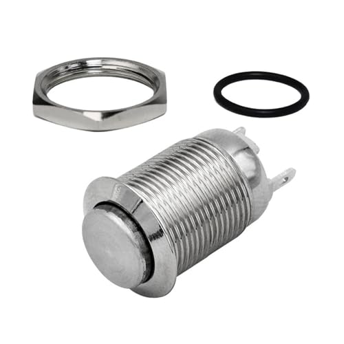 Bouton poussoir momentané 12mm 1NO pour remplacer un interrupteur défectueux