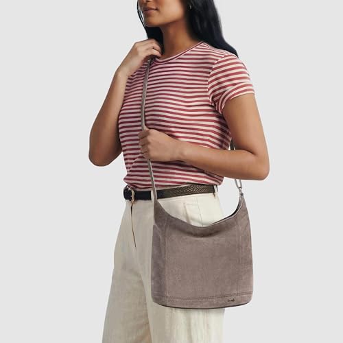 Image of The Sak De Young Crossbody Purse - Premium Leather Women's Handbag for Everyday & Travel - Cross Body Bag With Zipper