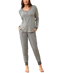 Heather Grey Stripe