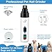 Jaxbo Silent Groom Pro Nail Grinder, 2026 New Dog Nail Trimmer, USB Rechargeable Pet Nail Grinder, Dog Nail Trimmers, Pet Paws Grooming Smoothing Tool