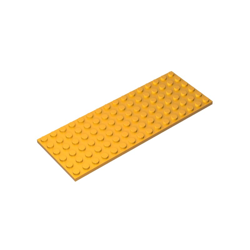 XYEIUGO 3027 Foundation Plate 6x16, Bright Light Orange, 10 PCS โ image 1
