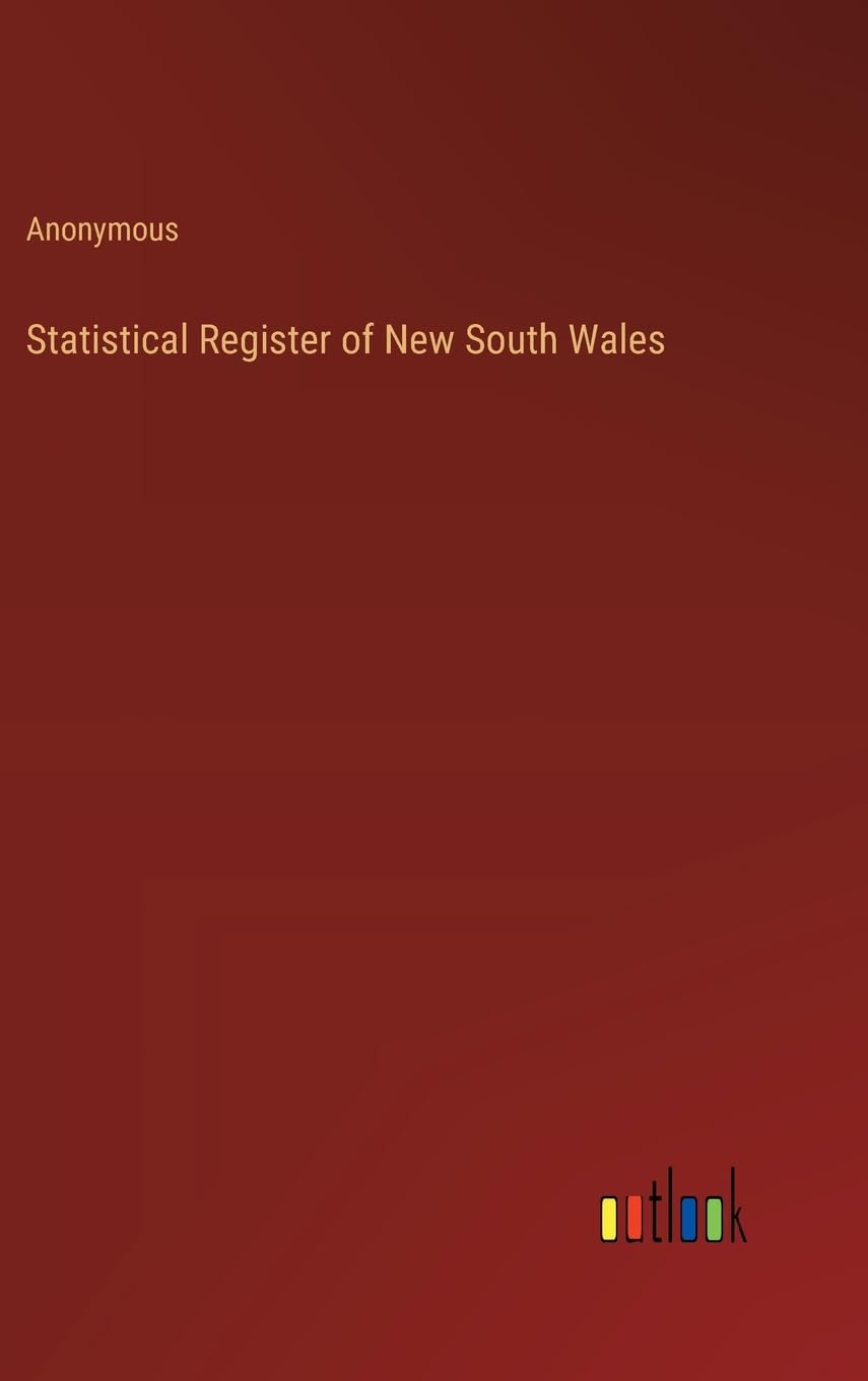 Statistical Register of New South Wales
