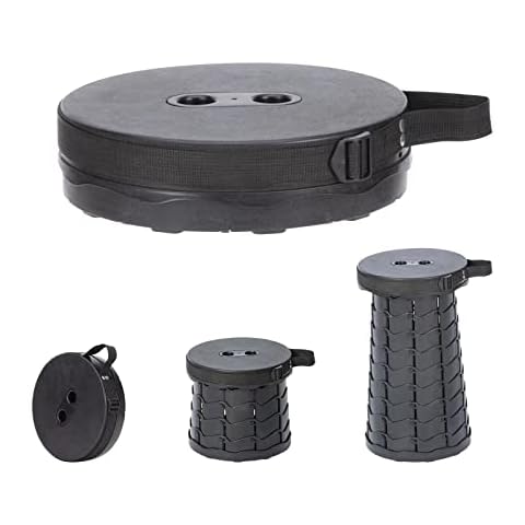 Libara Outdoor Telescopic Stool, Portable Retractable Stool, Portable Camping Fishing Stool-5 Cover