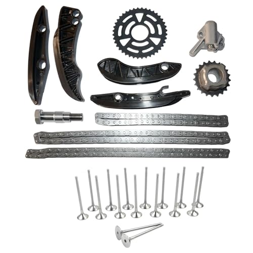 HABRAT Dentada Correa Kit De Cadena De Distribución N47D20A + 16 Válvulas De Motor para E90 E91 E92 E93 F30 F31 F34 F32 F82 F33 F36 F07 F10 E84 E83 F15 F85