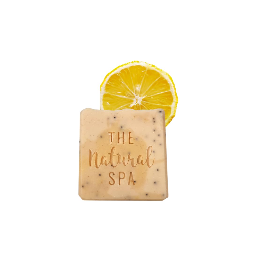 Soap Bar - Lemon Sorbet - Plastic Free - Vegan - Palm Free Handmade In Devon, Uk, yellow, 100 g (Pack of 1) - Image 4